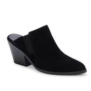 Blondo Norma Black Suede Mule, 6
